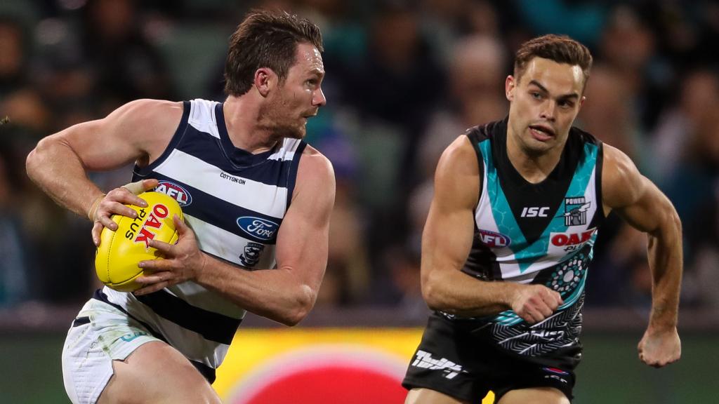 dangeramon114PAGe19MT2094_1.jpg Patrick Dangerfield and the Cats have enjoyed the biggest runs of goals in 2019 - AFL,Stats,Stats Files